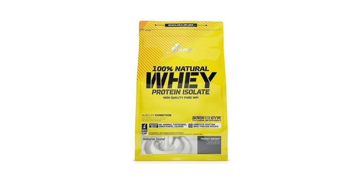 Olimp Nutrition 100 Natural Whey Protein Isolate, Natural 600 grams