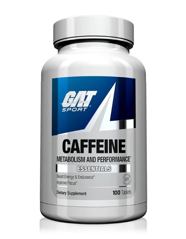 GAT Caffeine 100 tablets Odżywki i suplementy tabletki na